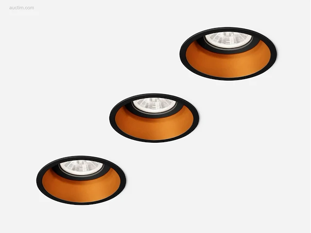 100 x gt ledlampen met lens gu10, 3000k - afbeelding 6 van  9