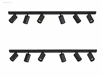 100 x gt ledlampen met lens gu10, 3000k - afbeelding 7 van  9