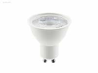 100 x gu10 ledlampen met lens 3000k - afbeelding 3 van  9