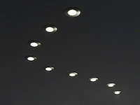 100 x solo gunmetal plafond inbouwspots, gu10