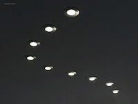100 x solo gunmetal plafond inbouwspots, gu10