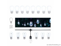 100 x st45 filament shockproof led lamp – 6000k koud wit – e27 – wit - afbeelding 5 van  5