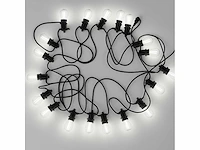 100 x st45 filament shockproof led lamp – 6000k koud wit – e27 – wit - afbeelding 5 van  10