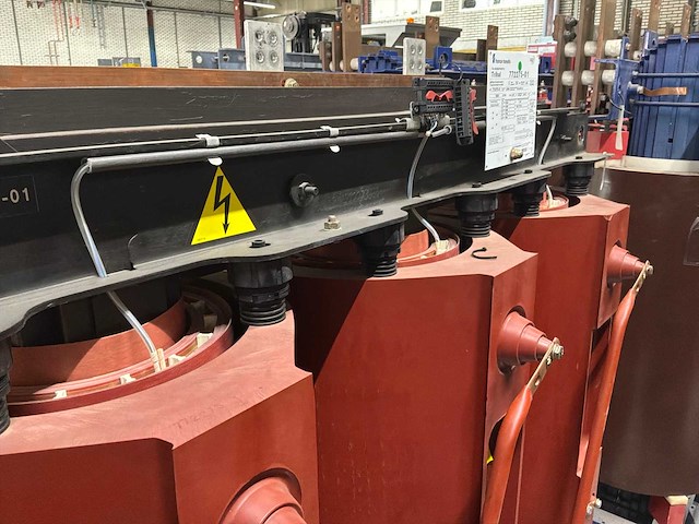 1000 kva france transfo transformator 20.000/420 volt dry type - afbeelding 6 van  11