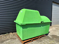 1000 liter dieseltank – kunststof behuizing met stalen binnentank - afbeelding 1 van  5