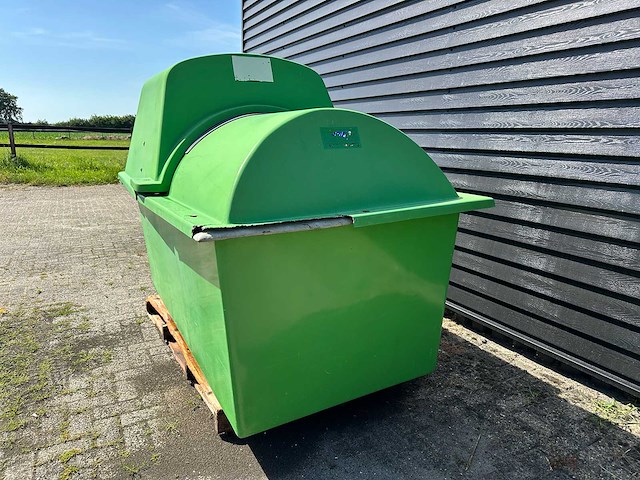 1000 liter dieseltank – kunststof behuizing met stalen binnentank - afbeelding 4 van  5
