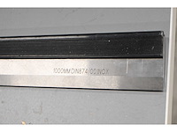1000 mm din874 / 00 inox roestvrij haarlineaal - afbeelding 3 van  3