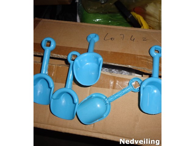 1000x mini strandschepje 11cm - afbeelding 2 van  3