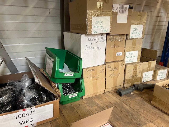 100370 (sifon go) & 100371 (sifon 150 mm) sifons diverse dozen - afbeelding 1 van  5