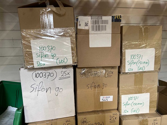 100370 (sifon go) & 100371 (sifon 150 mm) sifons diverse dozen - afbeelding 3 van  5