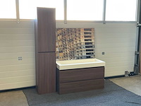 100cm badmeubelset met hangkast