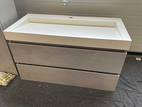 100cm badmeubelset met hangkast - afbeelding 3 van  10