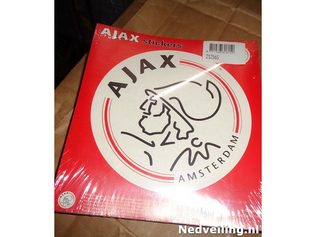 100x ajax stickers 13cm - afbeelding 2 van  3