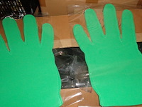 100x foamhand groen - afbeelding 2 van  3