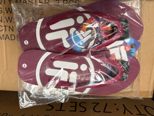 (100x) paar-teenslippers - afbeelding 4 van  4