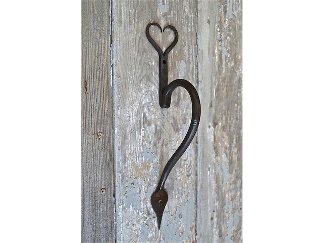 (100x) schuifdeur handvat - hart pijl - 26 cm - afbeelding 1 van  1