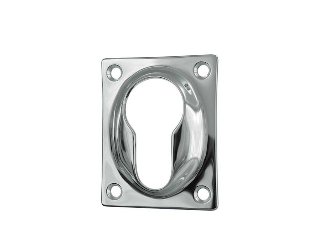 (100x) set cilinderplaatjes - nikkel glans - 37x37 mm - afbeelding 1 van  1