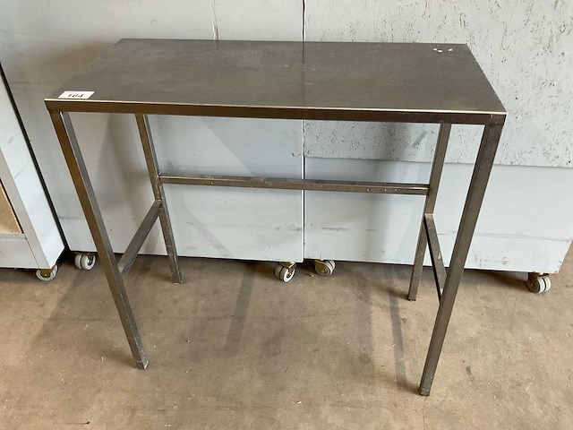 100x45cm rvs werktafel - afbeelding 1 van  1