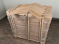 101 m2 parket eiken visgraat onbehandeld mutliplank - 540 x 90 x 14 mm - afbeelding 4 van  4
