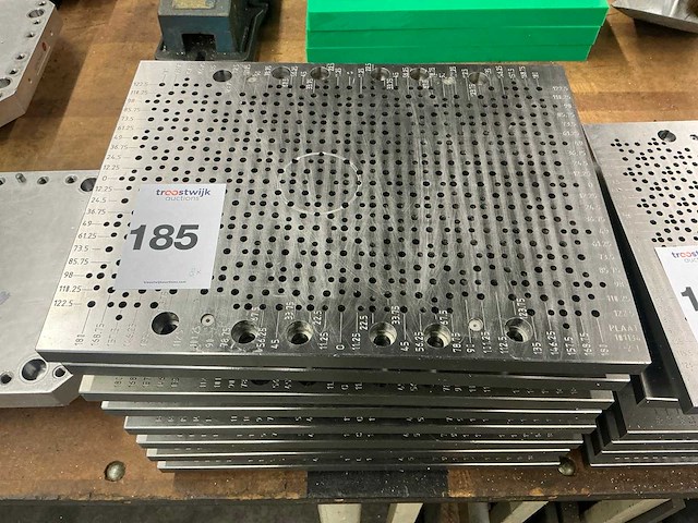 101134 -2-1 opspanplaat / boorplaat (8x) - afbeelding 2 van  5