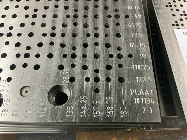 101134 -2-1 opspanplaat / boorplaat (8x) - afbeelding 4 van  5