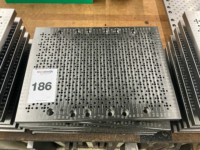 101134 opspanplaat / boorplaat (14x) - afbeelding 3 van  6