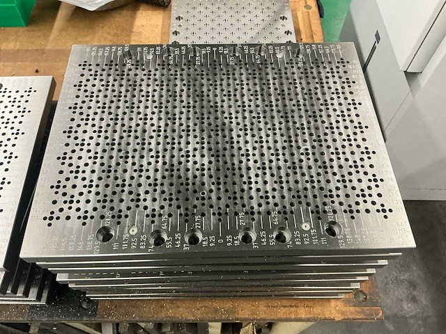 101134 opspanplaat / boorplaat (14x) - afbeelding 4 van  6