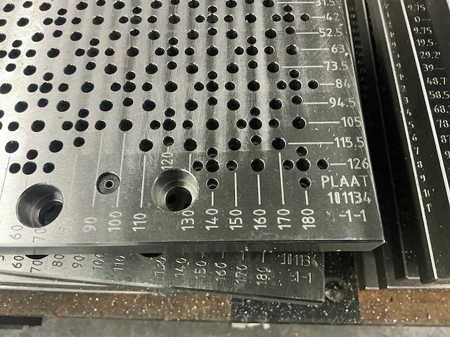101134 opspanplaat / boorplaat (14x) - afbeelding 5 van  6