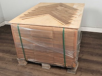 102 m2 parket eiken visgraat mutliplank - 540 x 90 x 14 mm - afbeelding 4 van  4