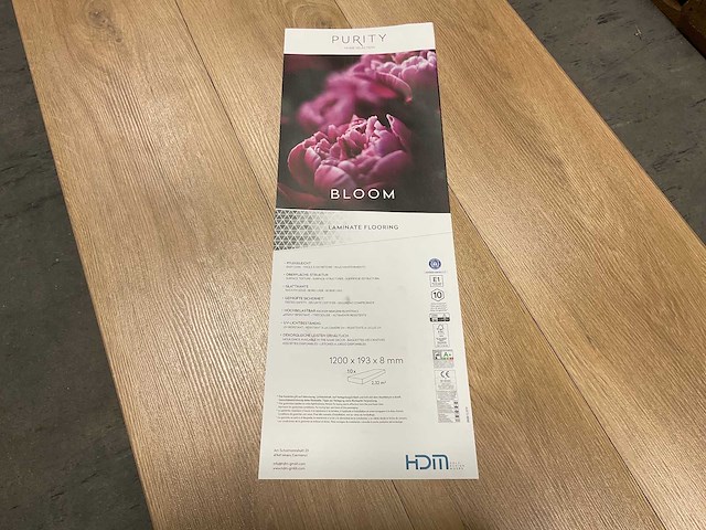 102m² purity bloom acacia bruin laminaatvloer - afbeelding 2 van  3