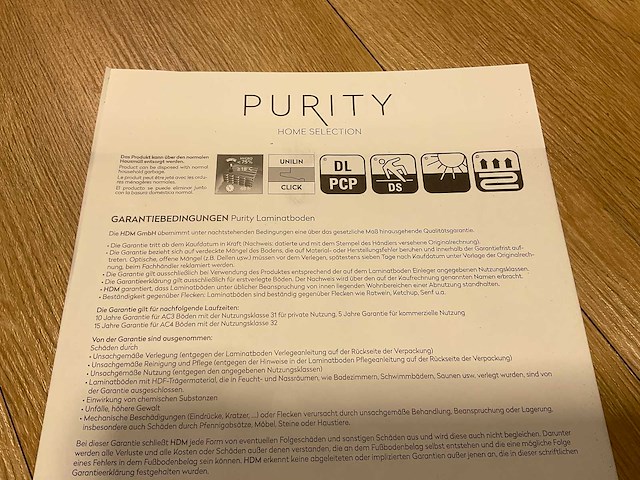 102m² purity bloom acacia bruin laminaatvloer - afbeelding 3 van  5