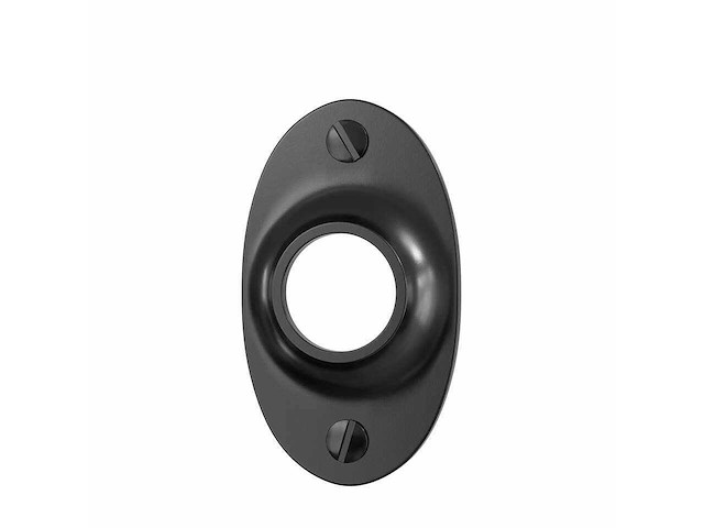 (102x) rozet set - zwart - 56x33mm - afbeelding 1 van  1