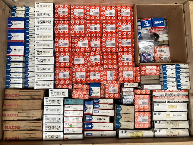 104 kg net bearings from skf, fag, ina, ntn, nsk, rhp and others - afbeelding 2 van  2