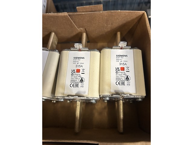104x smeltpatroon siemens, 3na7 252, 3na3 260 - afbeelding 2 van  7