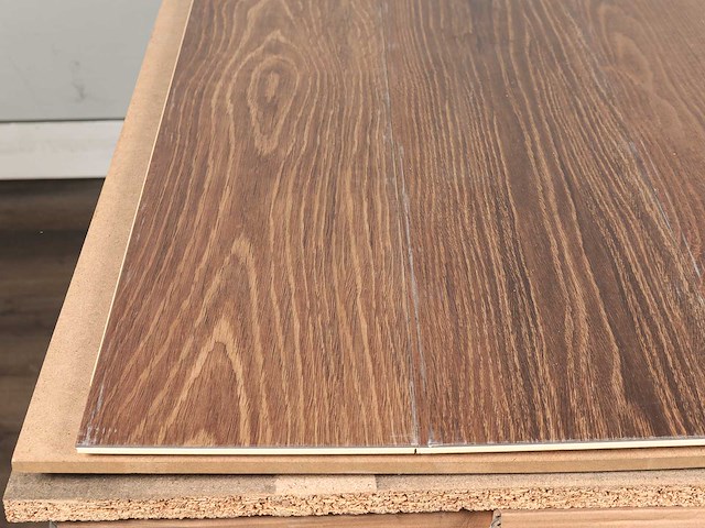 105 m2 pvc click plank met kurk onderlaag - 1220 x 181 x 8 mm - afbeelding 1 van  1