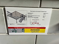 105m2 ssi schäfer vrijstaande entresolvloer v.v.20m ballustrade , palletopzetplaats, ledarmaturen bouwjaar 2018 - afbeelding 6 van  14