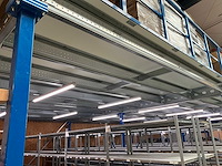 105m2 ssi schäfer vrijstaande entresolvloer v.v.20m ballustrade , palletopzetplaats, ledarmaturen bouwjaar 2018 - afbeelding 7 van  14