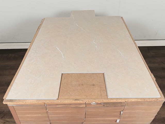 108 m2 pvc click vinyl tegel met xps onderlaag - 610 x 305 x 4+1 mm - afbeelding 4 van  4
