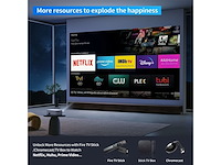 1080p beamer, wifi bluetooth met dolby 4k - afbeelding 4 van  4