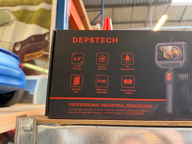 1080p hd industriële endoscoop met 4,3 inch ips-scherm depstech, ds360 - afbeelding 2 van  3