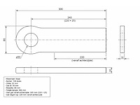 108x aanlastrekhaak jeco t - afbeelding 4 van  11
