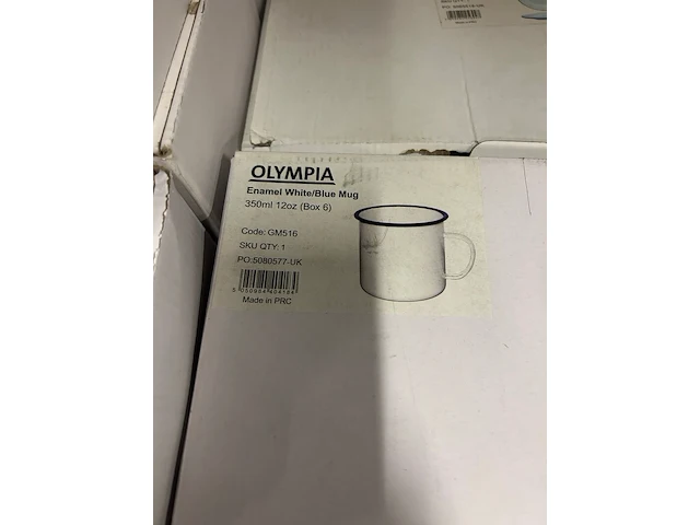 108x emaille servies olympia - afbeelding 3 van  6
