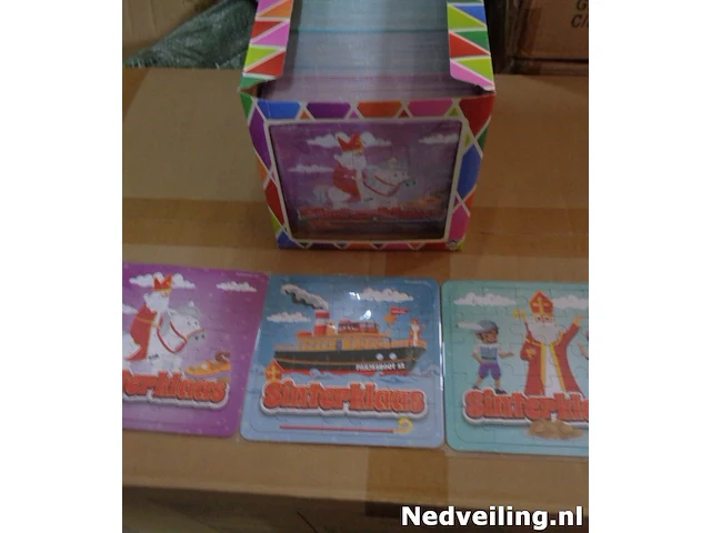 108x sinterklaas puzzels 13x13cm - afbeelding 2 van  3