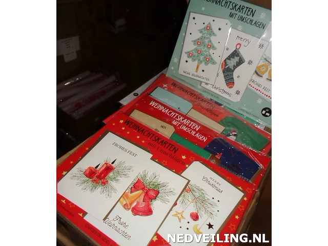 108x wenskaarten kerst - afbeelding 2 van  3