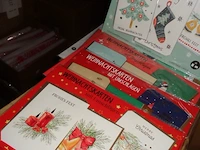 108x wenskaarten kerst - afbeelding 2 van  3