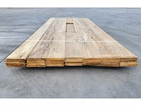 10m2 afrikaans eiken 18 x 140 mm vloerdelen , 270cm ( 27 x ) - afbeelding 3 van  5