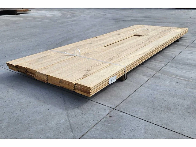 10m2 afrikaans eiken 18 x 140 mm vloerdelen , 270cm ( 27 x ) - afbeelding 5 van  5