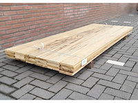 10m2 afrikaans eiken 18 x 140 mm vloerdelen, lengte 240cm ( 30x ) - afbeelding 2 van  4