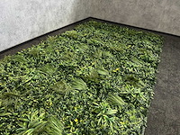 10m2 wanddecoratie kunstplant 'forest' ongebruikt - afbeelding 9 van  26