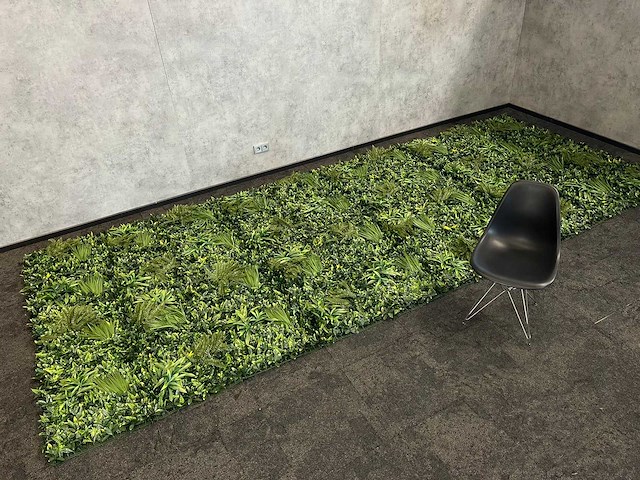 10m2 wanddecoratie kunstplant 'forest' ongebruikt - afbeelding 1 van  26